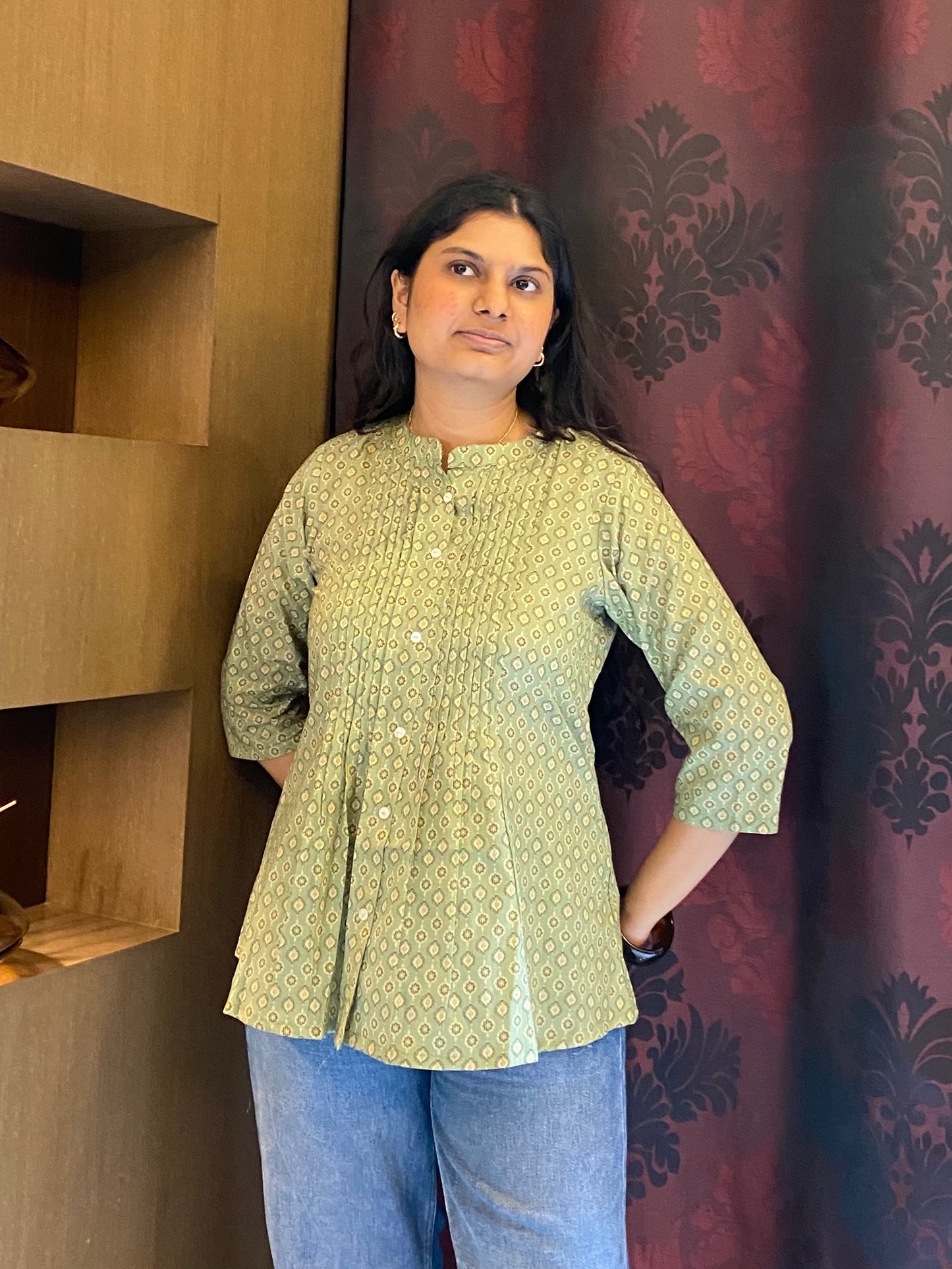 Jashn: Sabar Peplum top