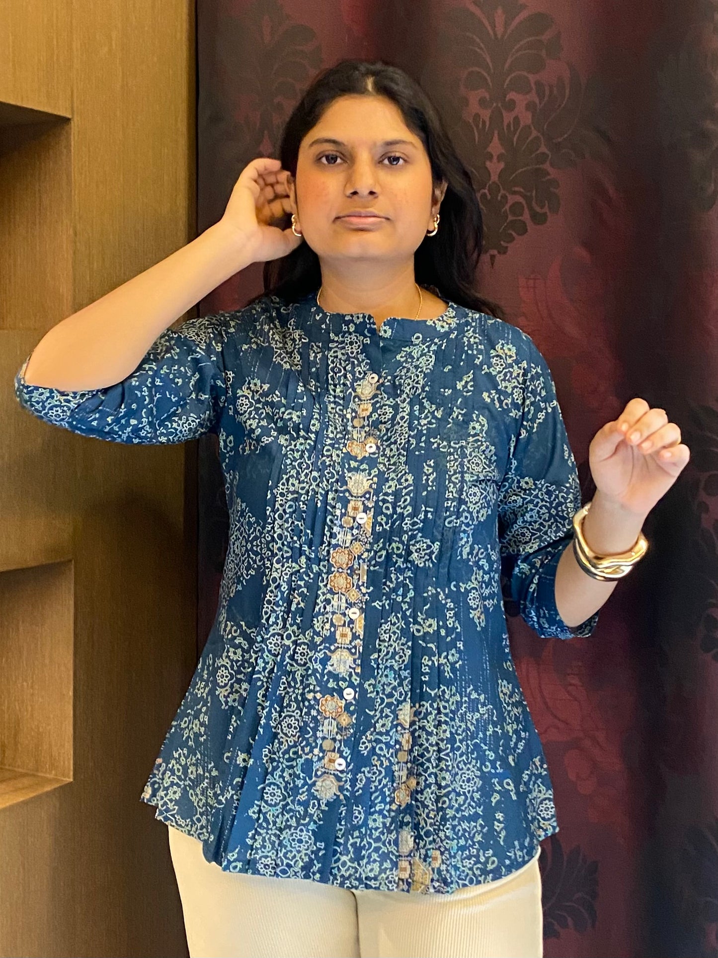 Jashn: Saaz Peplum top