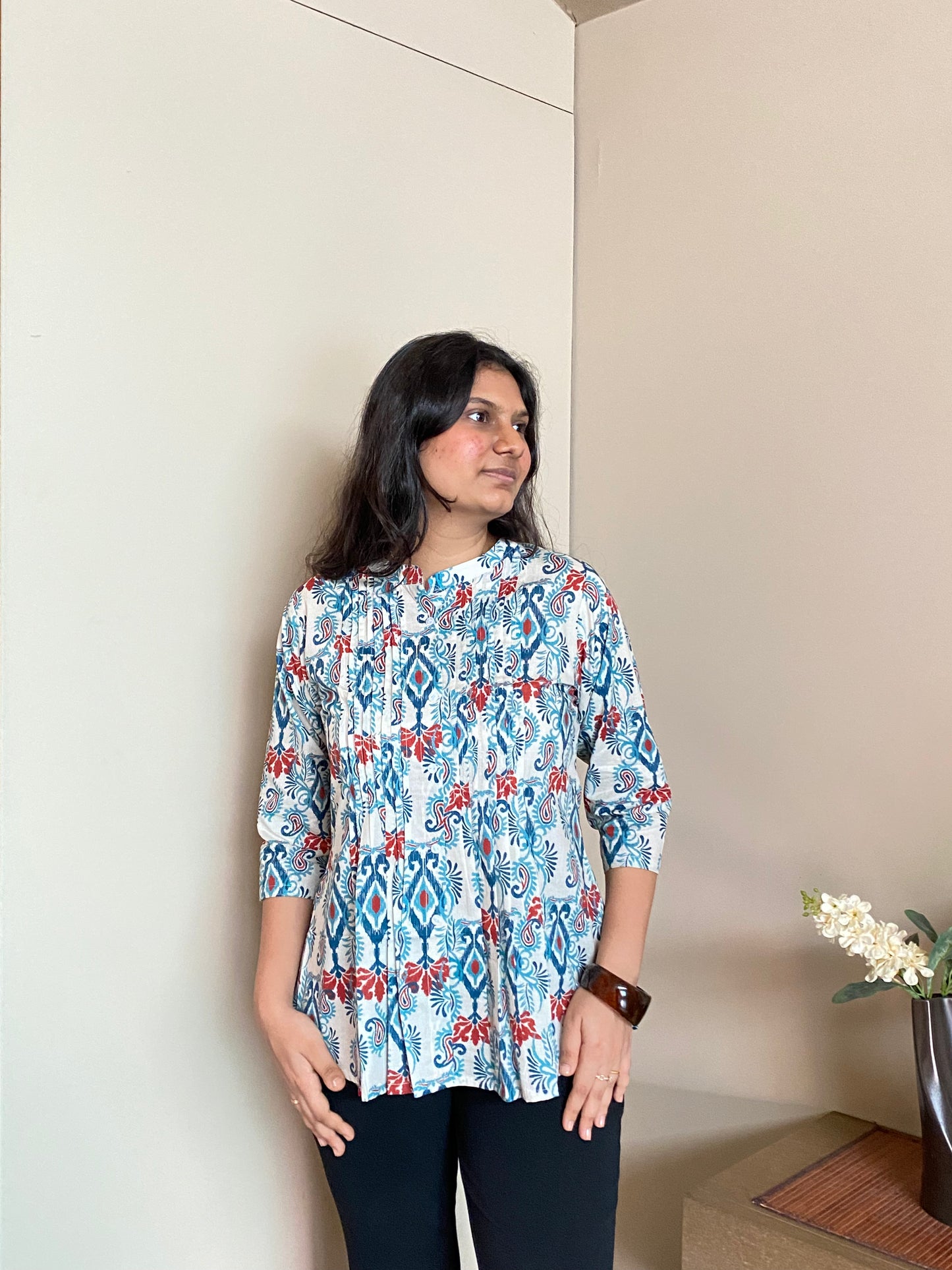 Jashn: Ada Peplum top